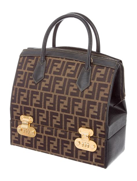 fendi zucca shopping bag|Fendi zucca bag vintage.